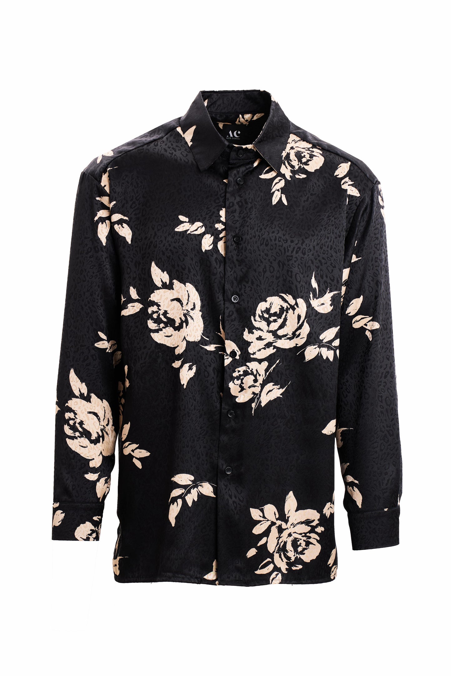 Cămașă black floral