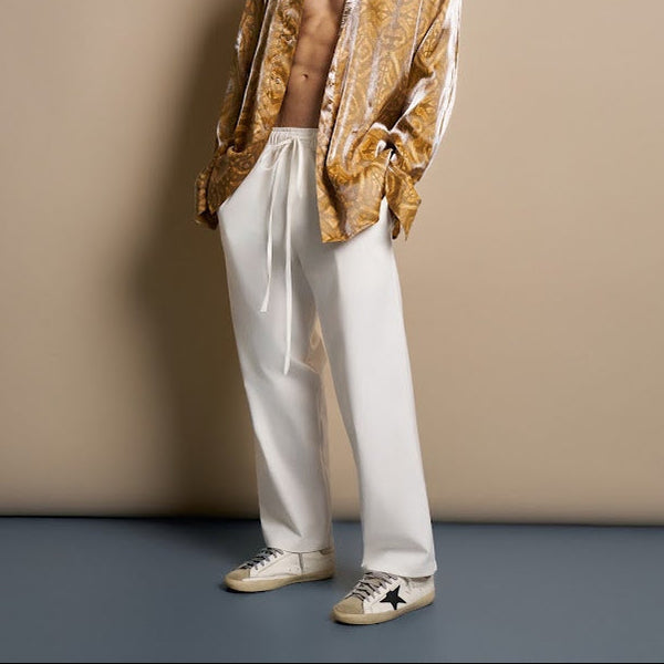 PANTALONI LARGI IVOIRE