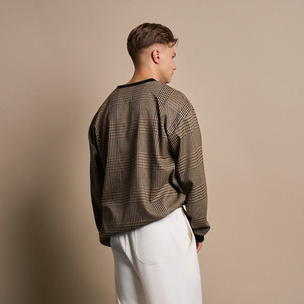 BLUZA SUPRADIMENSIONATA IN CAROURI