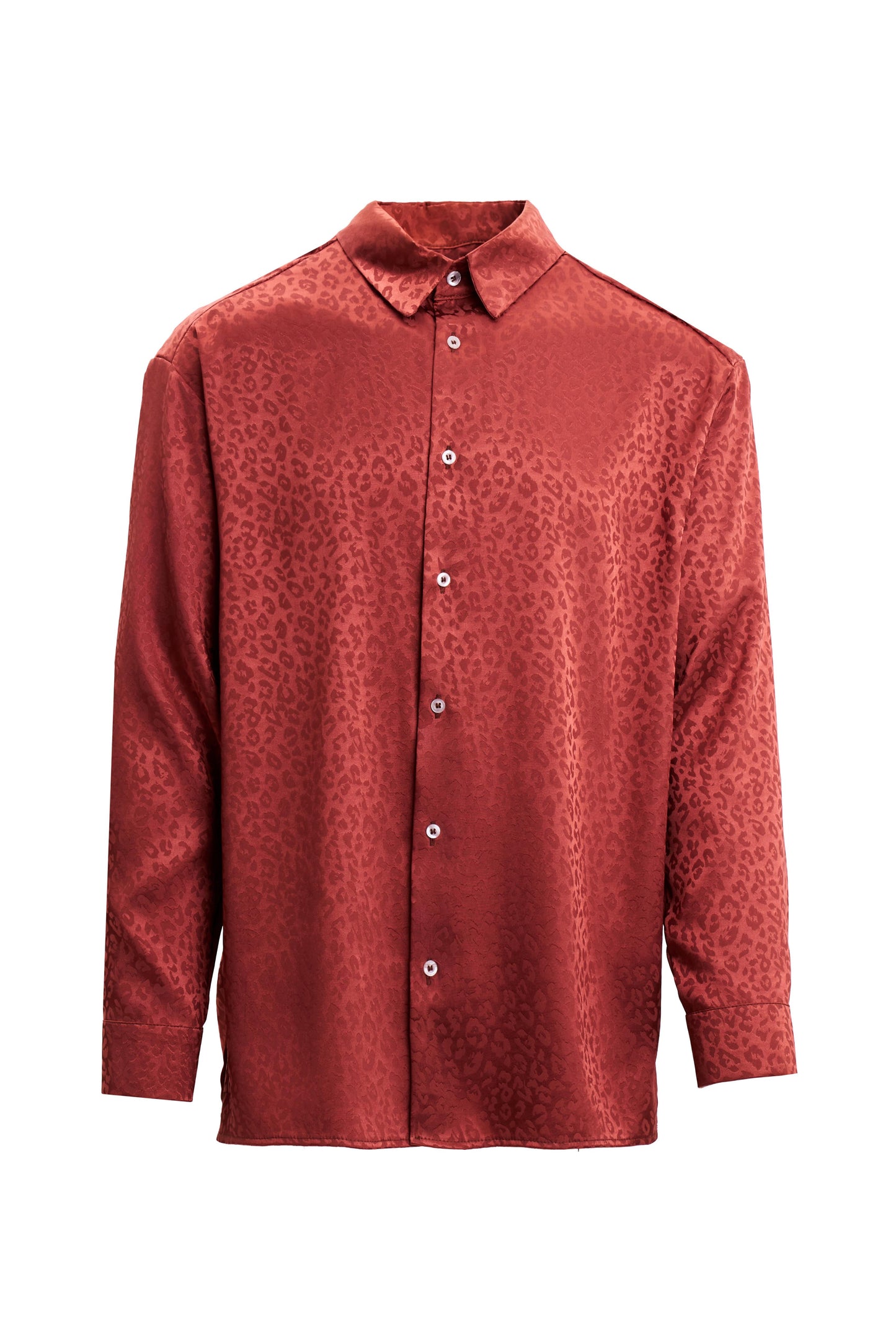 Camasa burgundy prestige cu model jacquard